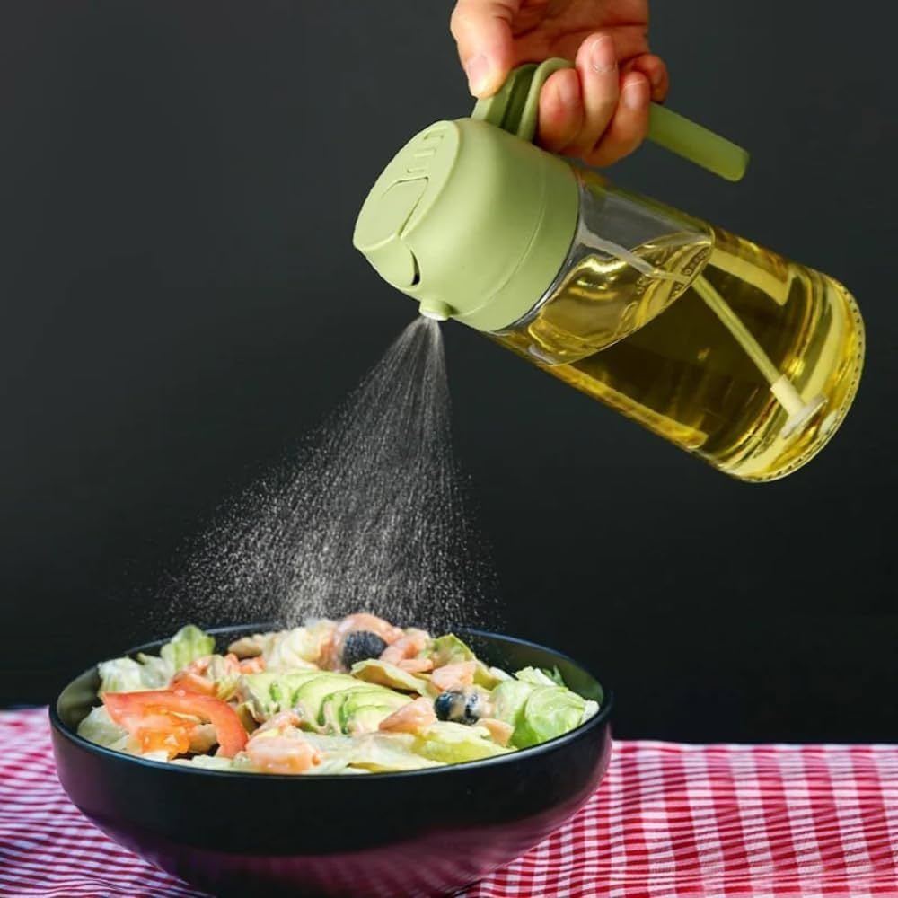 2 in 1 Spray for Olive Oil Spray Bottle 