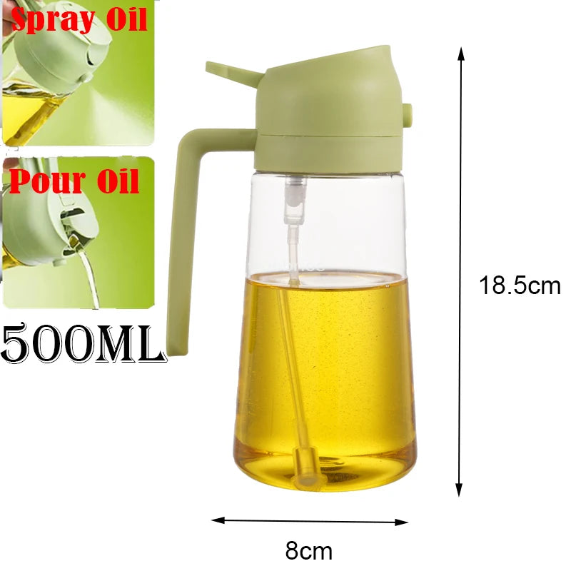 2 in 1 Spray for Olive Oil Spray Bottle 