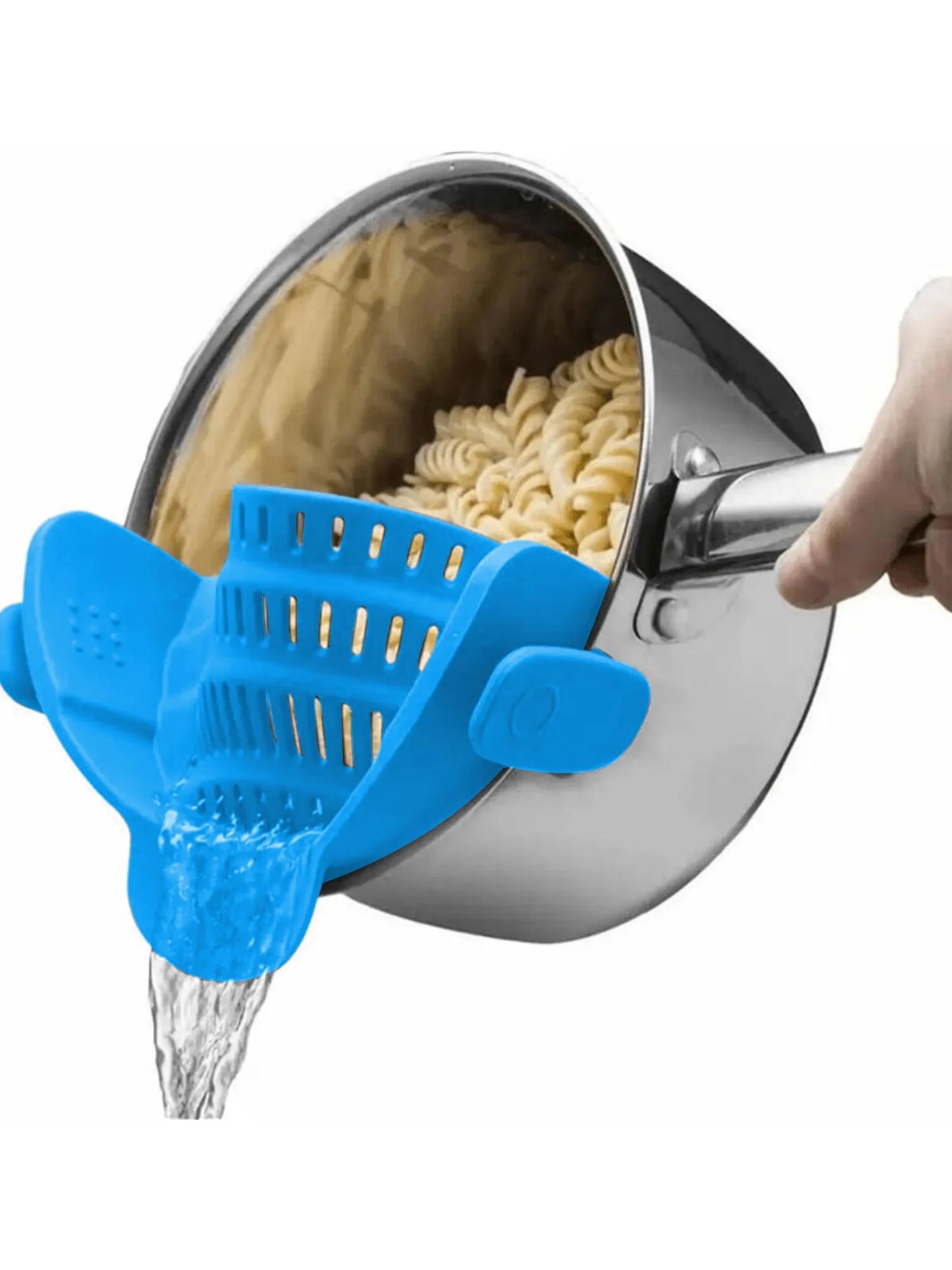 Adjustable Silicone Clip-On Strainer